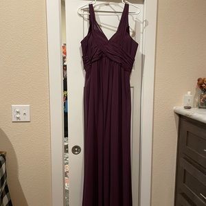Morilee Bridesmaid dress size 16, color is eggplant